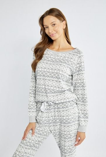 Bluzka od piżamy z bawełny