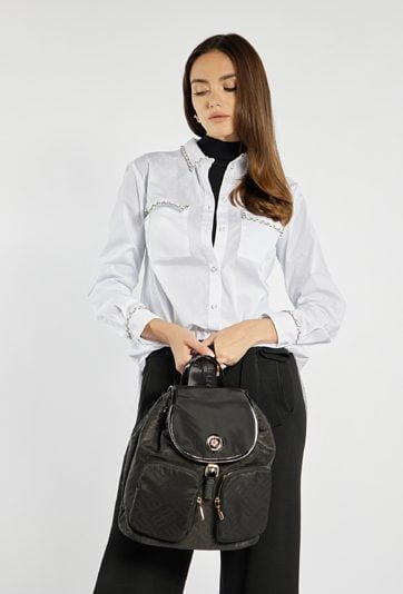 Duży plecak z kieszonkami