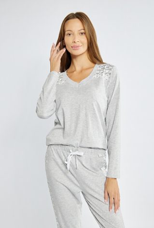 Damska bluzka od piżamy