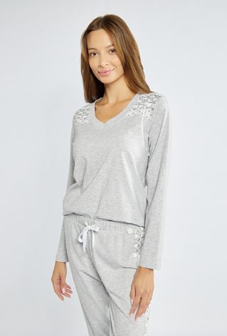 Damska bluzka od piżamy