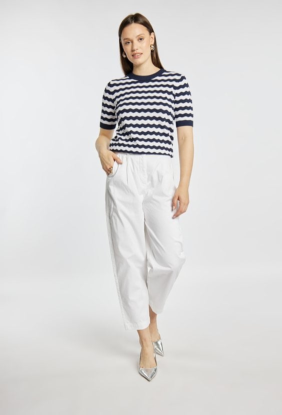 Sweter damski z wzorem