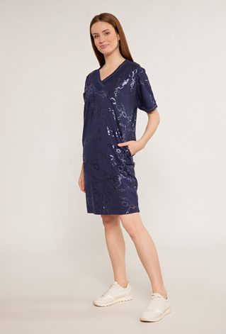 Sukienka w biżuteryjny wzór