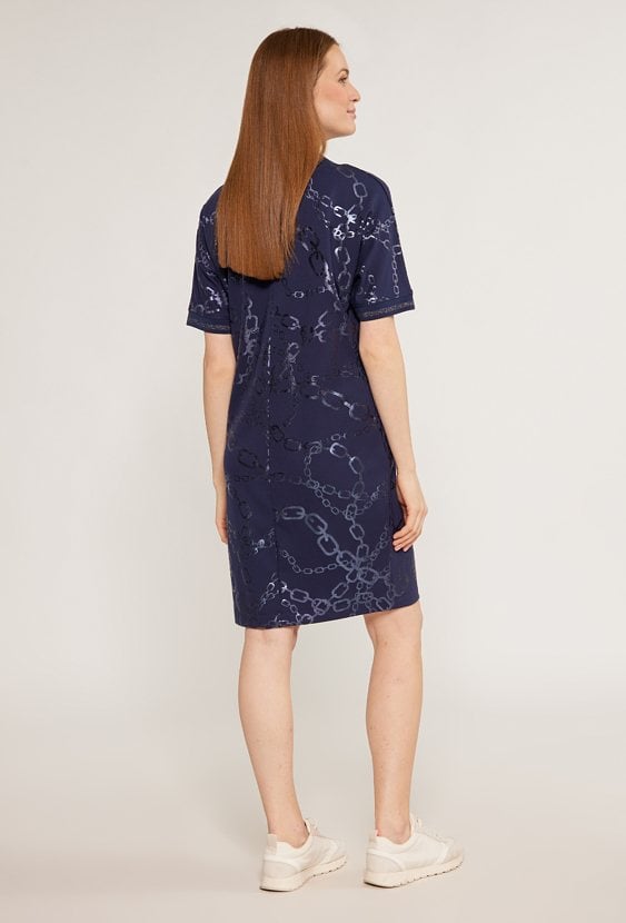 Sukienka w biżuteryjny wzór