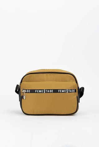 Mała tekstylna torba damska