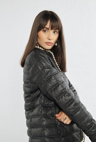 Elegancka pikowana kurtka