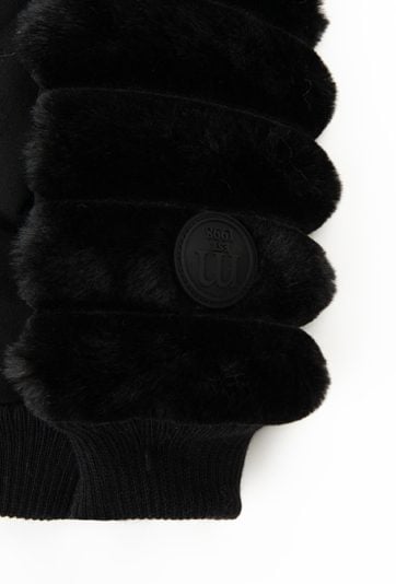 Rękawiczki jednopalczaste z futerkiem