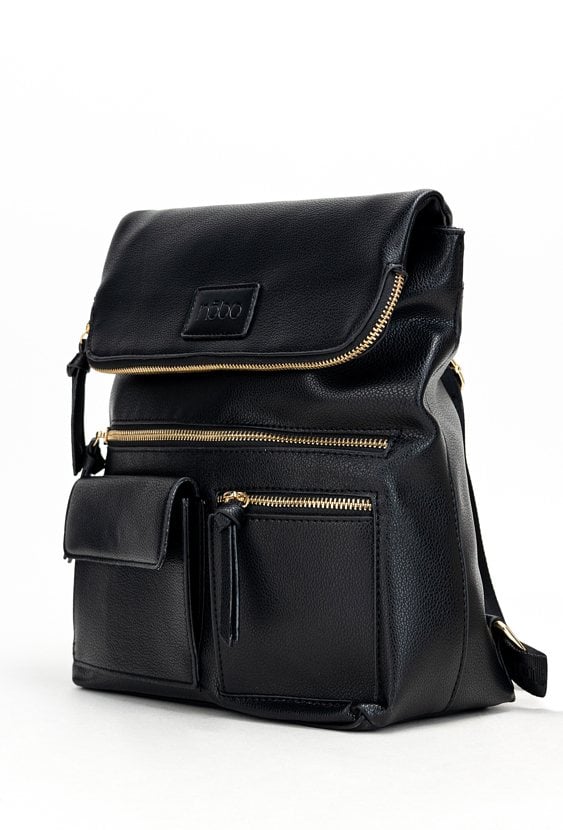 Czarny plecak Nobo z kieszeniami