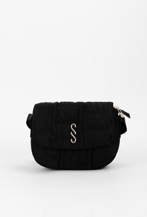 Mała tekstylna torba damska