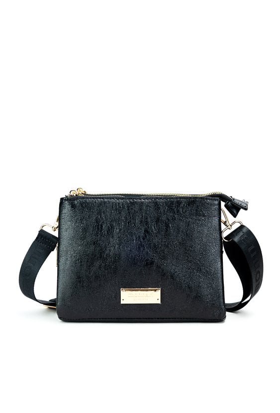 Trzykomorowa torba damska