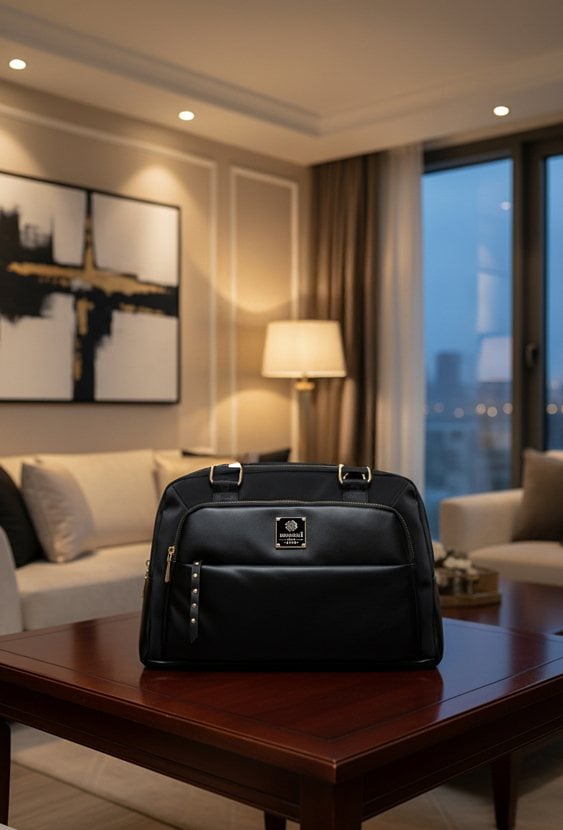 Duża torba z kieszonkami