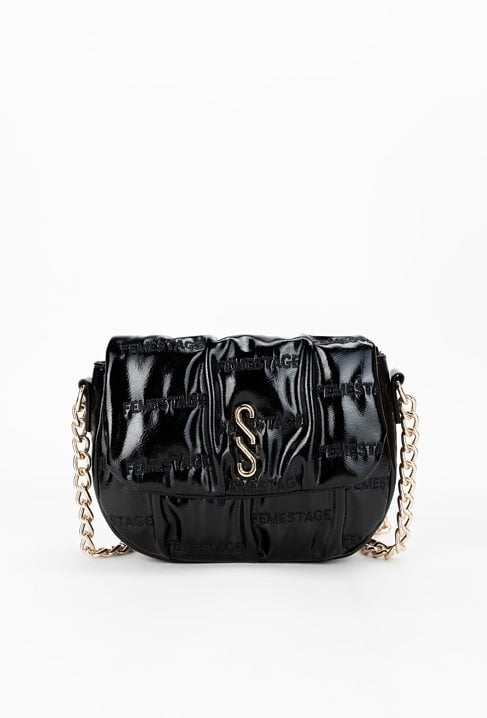 Mała tekstylna torba damska