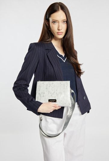 Trzykomorowa torba damska