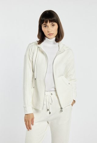 Rozpinana bluza z kapturem