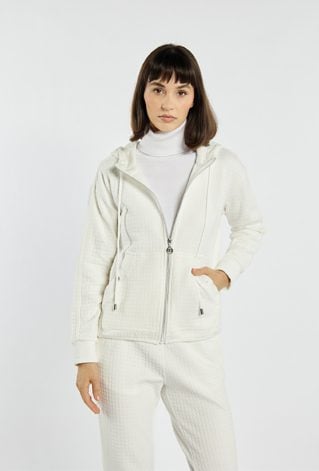 Rozpinana bluza z kapturem