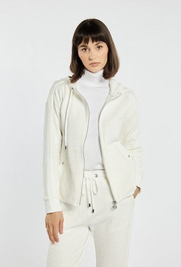 Rozpinana bluza z kapturem