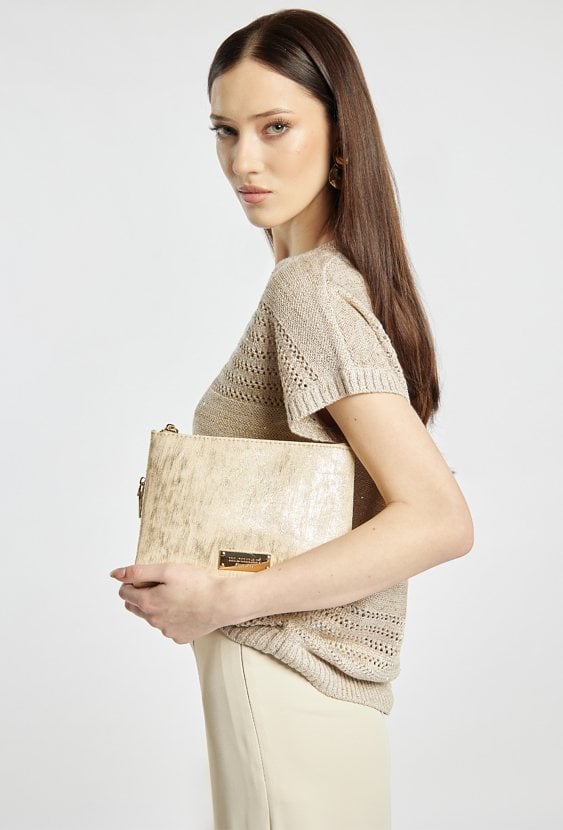 Trzykomorowa torba damska