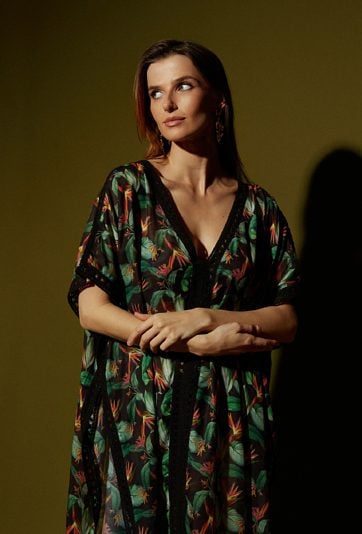 Wzorzyste pareo damskie