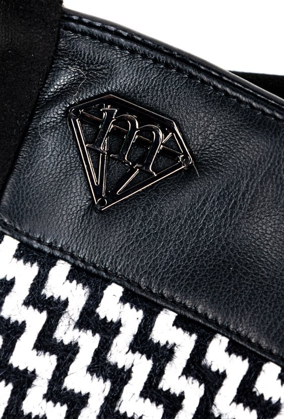 Stylowe rękawiczki z wzorem