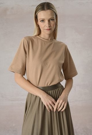 T-shirt o pudełkowym fasonie