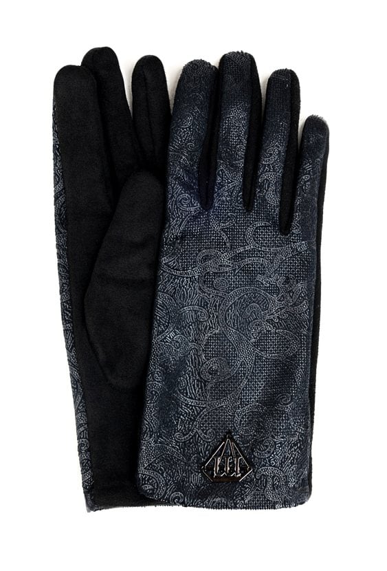 Wzorzyste rękawiczki