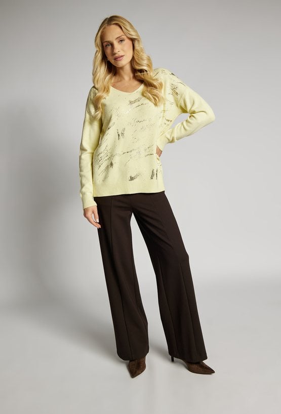 Sweter ze wzorem