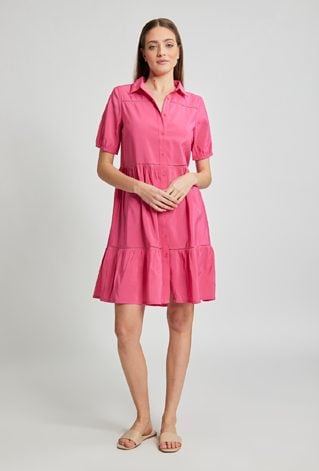 Sukienka damska z falbanką