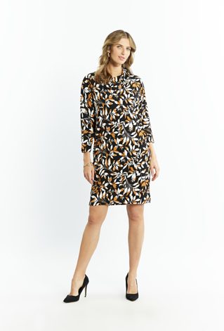 Sukienka damska z dekoltem typu woda