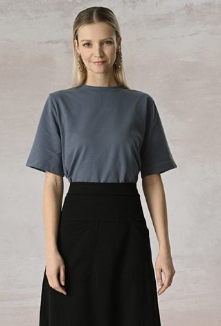 T-shirt o pudełkowym fasonie