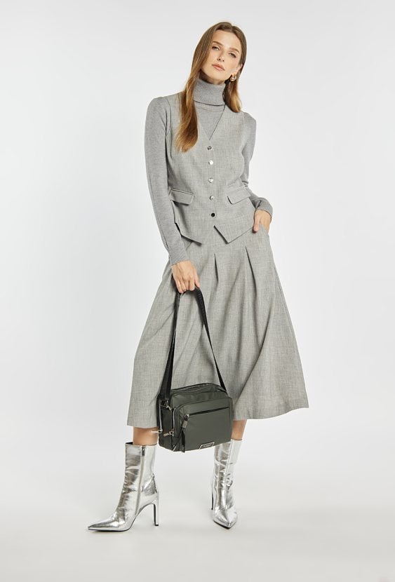 Pojemna torebka dwukomorowa