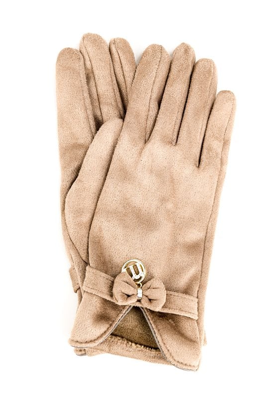 Rękawiczki z kokardką