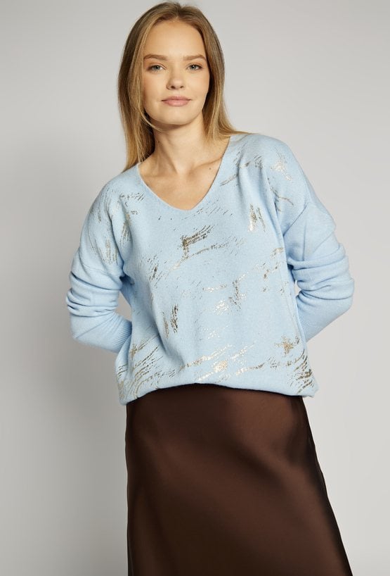Sweter ze wzorem