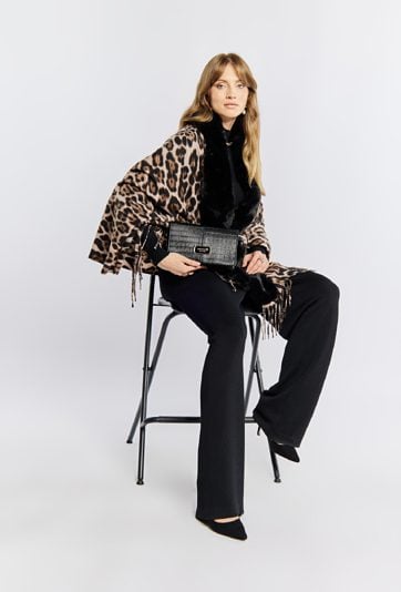 Lakierowa torba damska