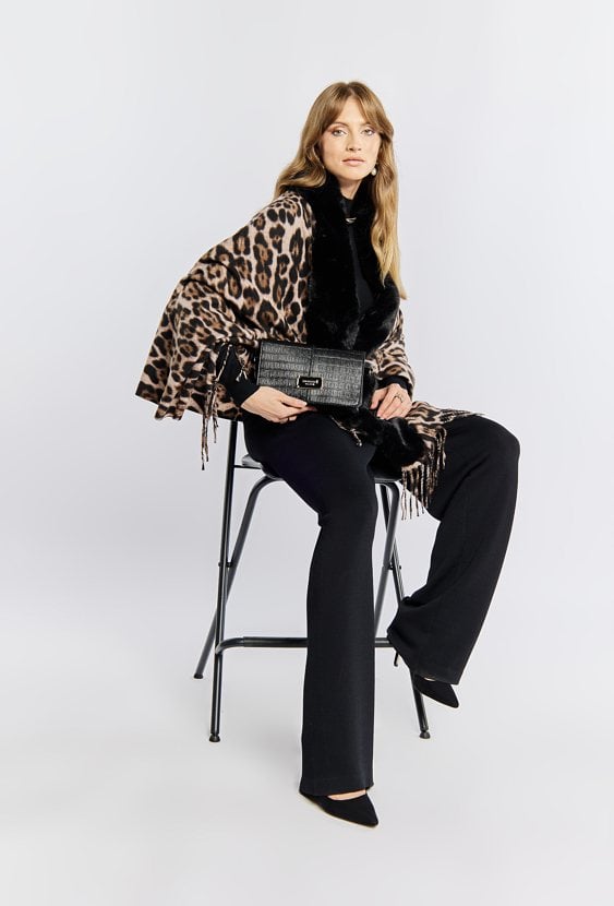 Lakierowa torba damska