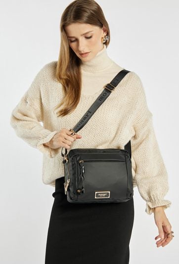 Pojemna torebka dwukomorowa