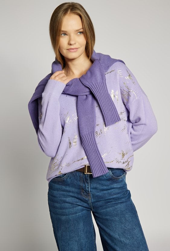 Sweter ze wzorem
