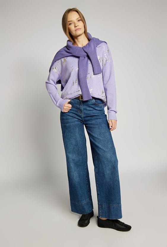 Sweter ze wzorem