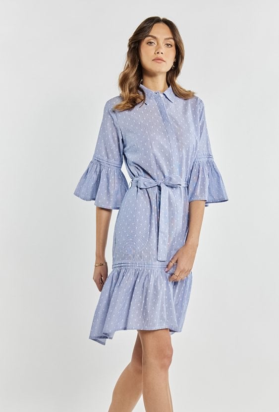 Zwiewna sukienka damska