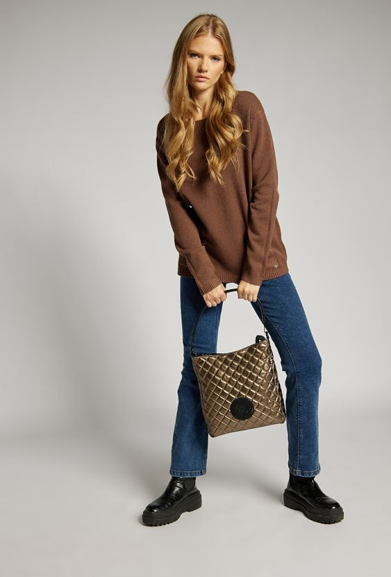 Pikowana torba damska