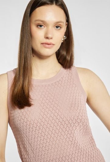 Sweter bez rękawów