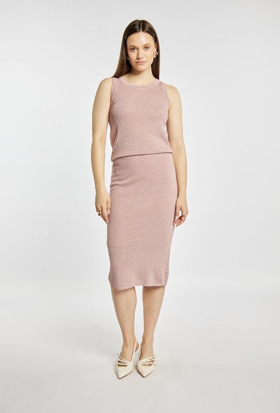 Sweter bez rękawów