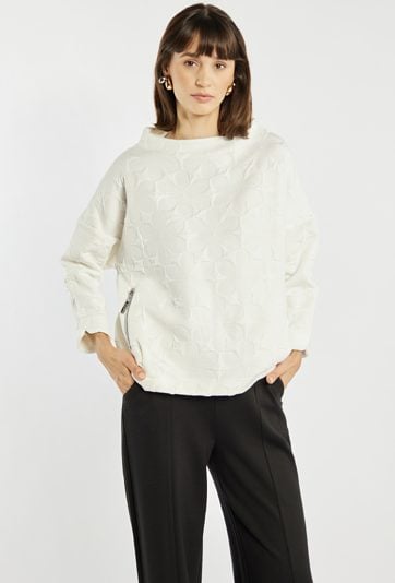 Bluza z kwiatowym motywem