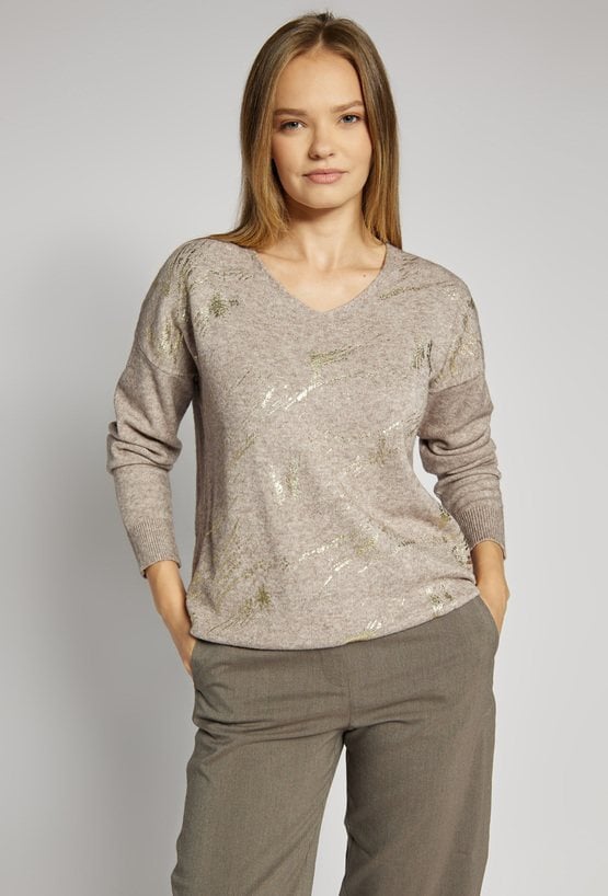 Sweter ze wzorem