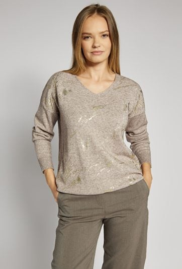 Sweter ze wzorem