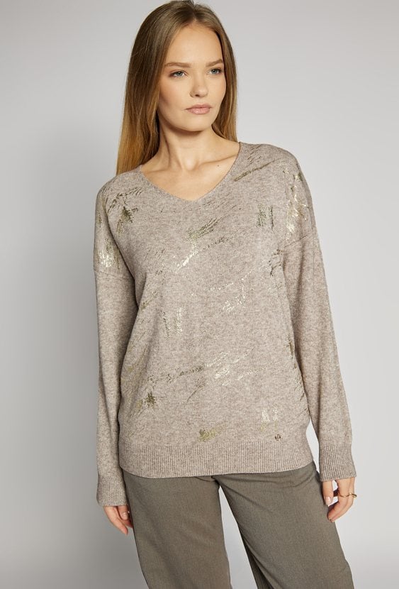 Sweter ze wzorem