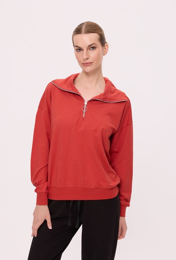 Bluza damska z bawełną