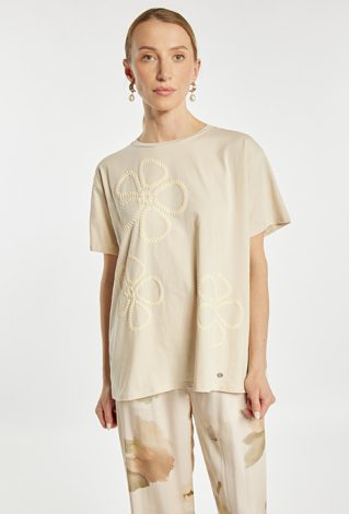 T-shirt z kwiatami