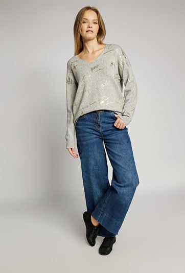 Sweter ze wzorem