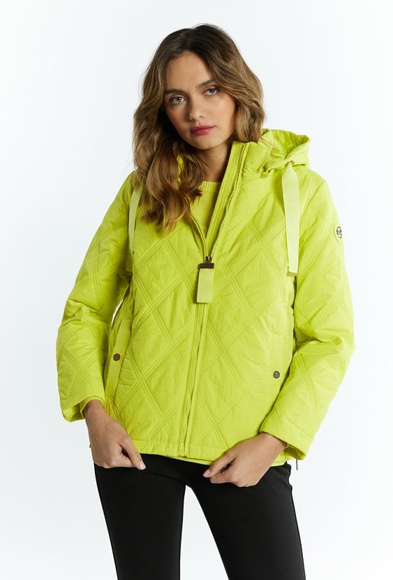 Kurtka damska z odpinanym kapturem