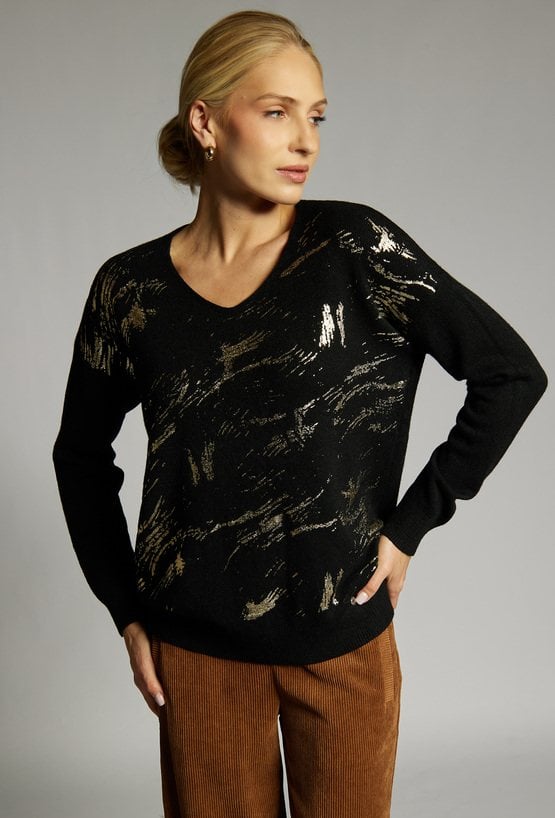 Sweter ze wzorem
