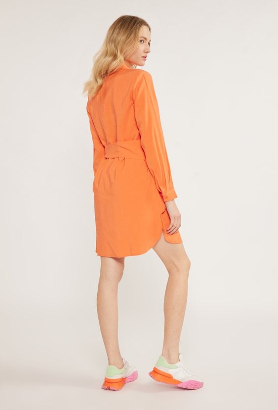 Koszulowa sukienka damska